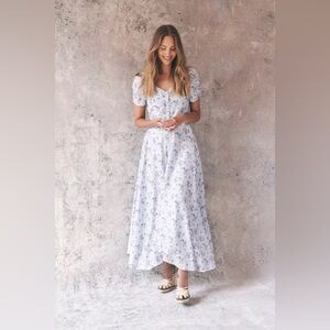 LoveShackFancy Coralie Maxi Anniversary Dress